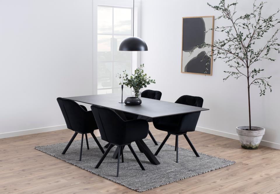 commando Tegen de wil reguleren Strak moderne design tafel met glas keramiek kopen | aktiewonen.nl
