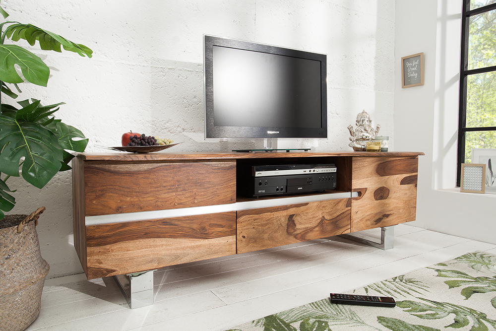 douche plus Taille modern boomstam tv meubel bestellen | Aktie Wonen.nl