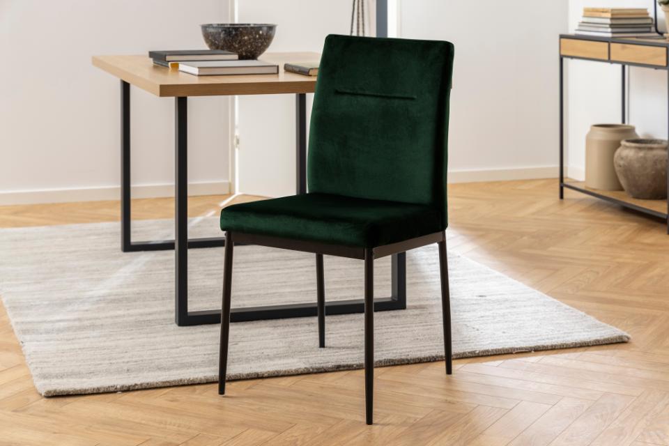 goedkope stoel met fluwelen bekleding kopen | aktiewonen.nl