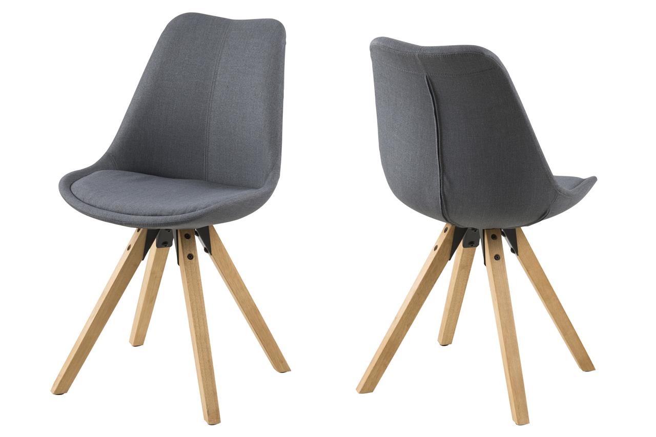 trendy stoel houten poten grijs | Wonen.nl
