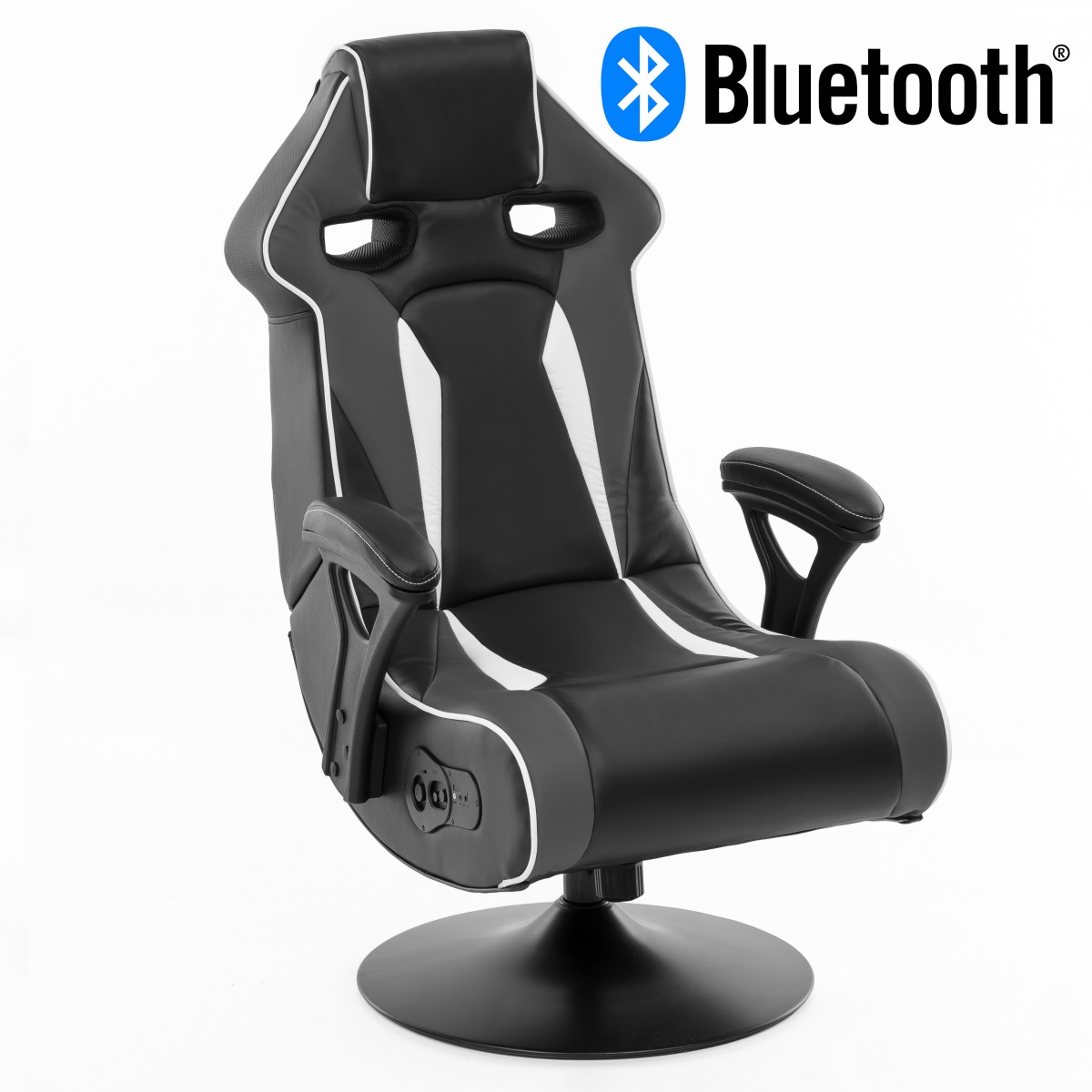 stoere gaming stoel met bluetooth kopen Aktie Wonen.nl