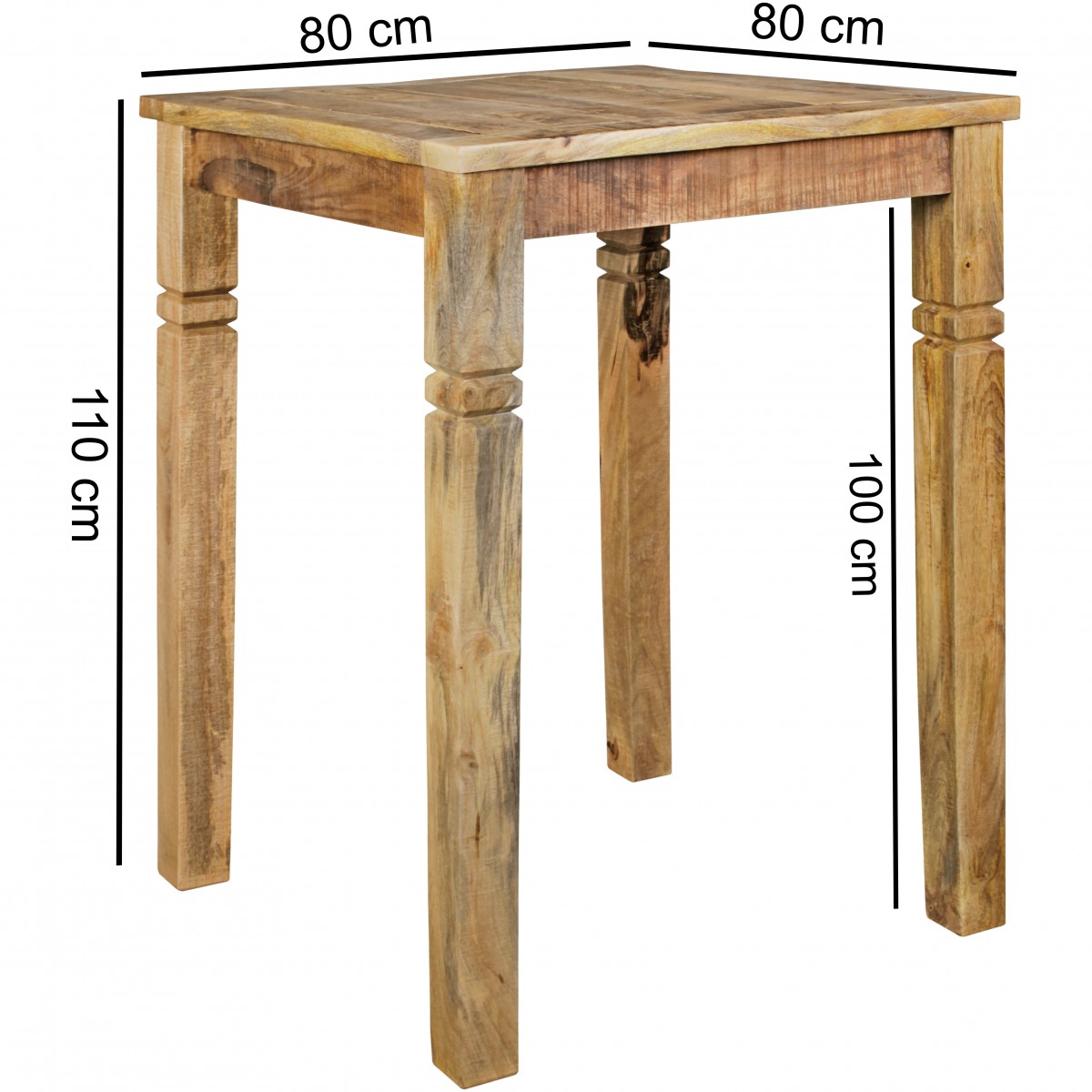 condensor achterzijde vergelijking Massief houten bartafel | Aktie wonen.nl
