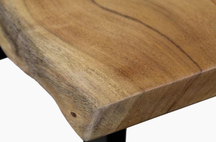 sidetable acacia hout 100 cm - Hoogglans meubelen / mango houten | Aktie