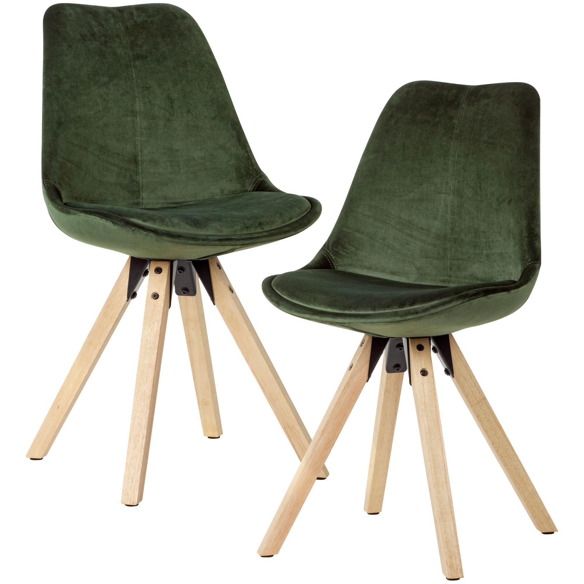 Handvol Doe het niet Dagelijks groene fluwelen stoel - Hoogglans meubelen / mango houten meubelen | Aktie  Wonen.nl
