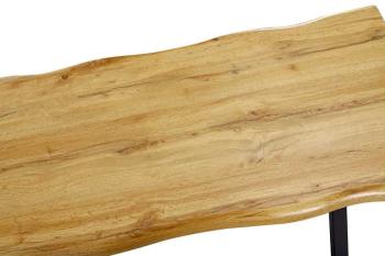 bartafel wild eiken kleur naturel 120 cm