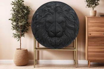 highboard Lion zwart 140 cm