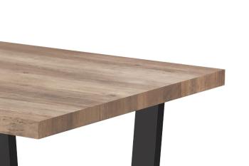 eetkamertafel mangohout look 180 cm