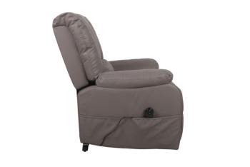 electrische sta op fauteuil taupe