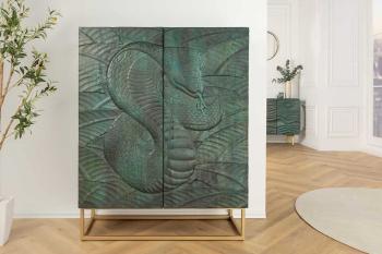 highboard opbergkast snake turquoise 120cm