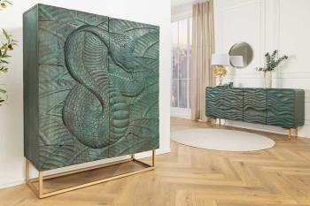 highboard opbergkast snake turquoise 120cm