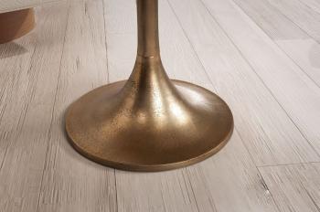 ronde salontafel goud 60 cm