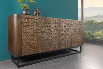 sideboard crocodile bruin 177 cm