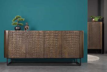 sideboard crocodile bruin 177 cm