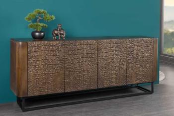 sideboard crocodile bruin 177 cm