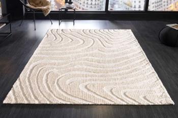 Vloerkleed creme beige 240x170 cm