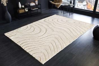 Vloerkleed creme beige 240x170 cm